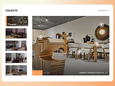 Choosing furniture from collections animation collection ecommerce figma furniture furniture website furniturestore furniturestudio furniturewebsite interior marketplace modern product store ui website website design