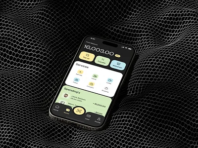 E Wallet Mobile App UI UX Design - Finch figma designer finance app fintech mobile app design nizam design product deisgner ui deisgn uxui wallet