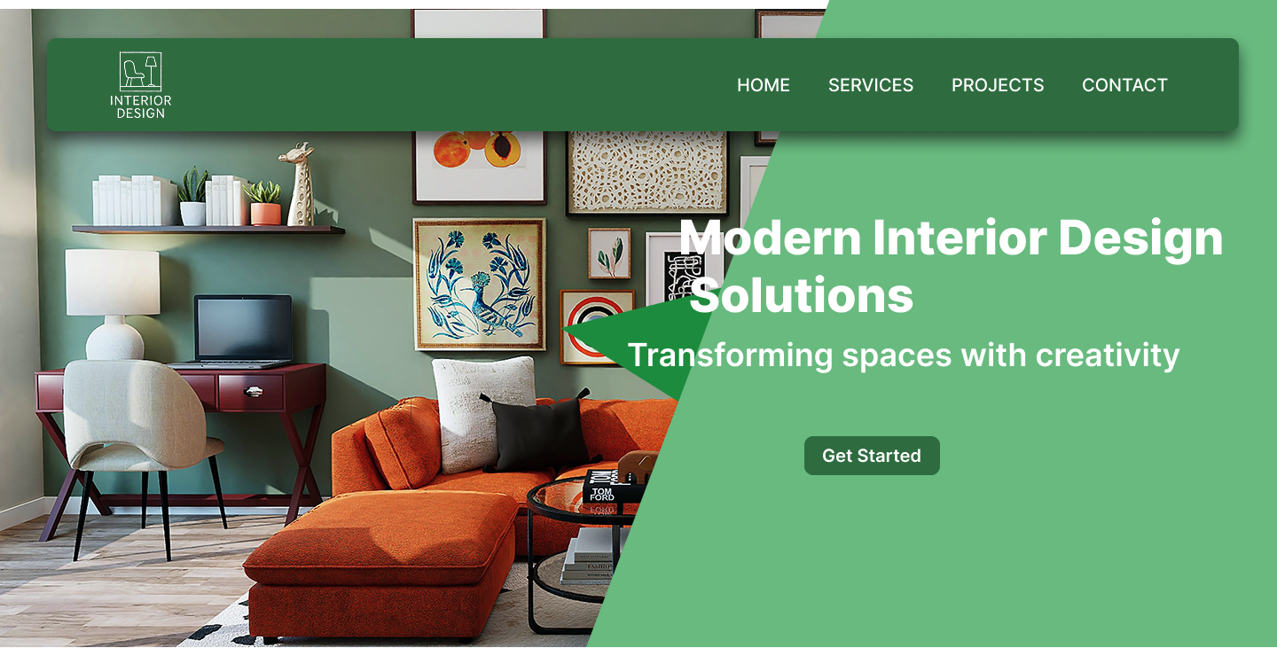 Example of Landing Page Design