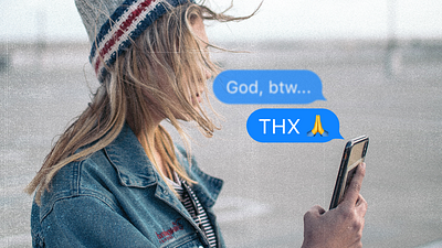 Thanks | Church Event christian church editorial design god graphic design lettering poster sermon social media type design