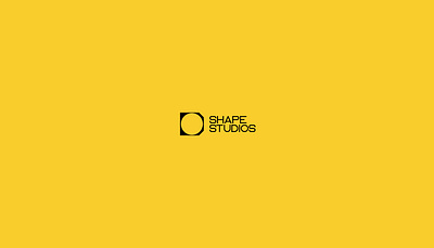 SHAPE Studios – Modern Minimal Logo Design branding concept clean design creative studio branding geometric logo logo design logo inspiration minimal branding modern logo monochrome design shape studios typography logo visual identity
