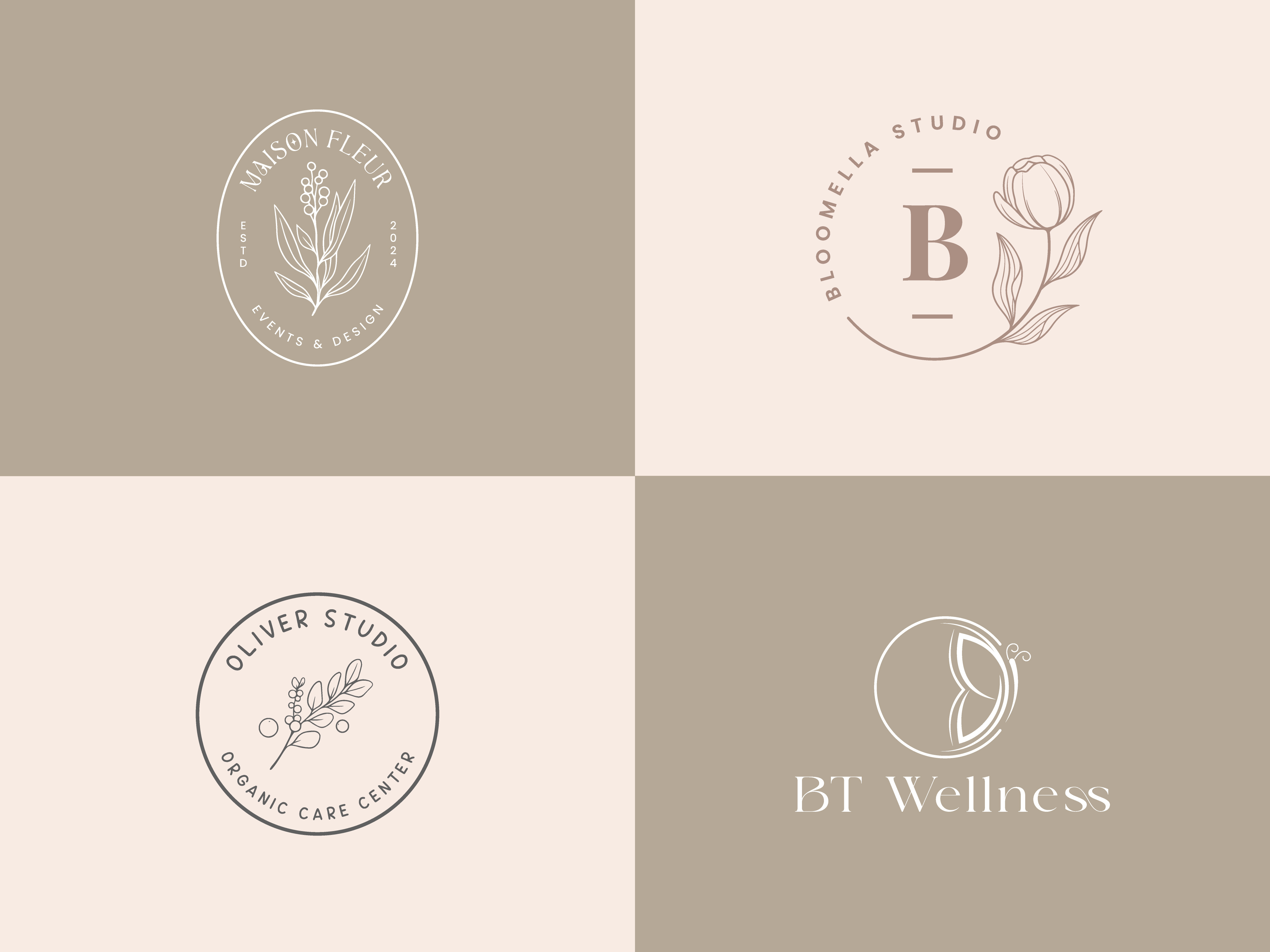Example of Feminine Elegant Logo Design