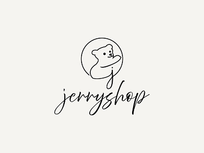 Shop logo l Logo design branding custom logo design discover graphic design jerry logo logo design new print shop trending vector