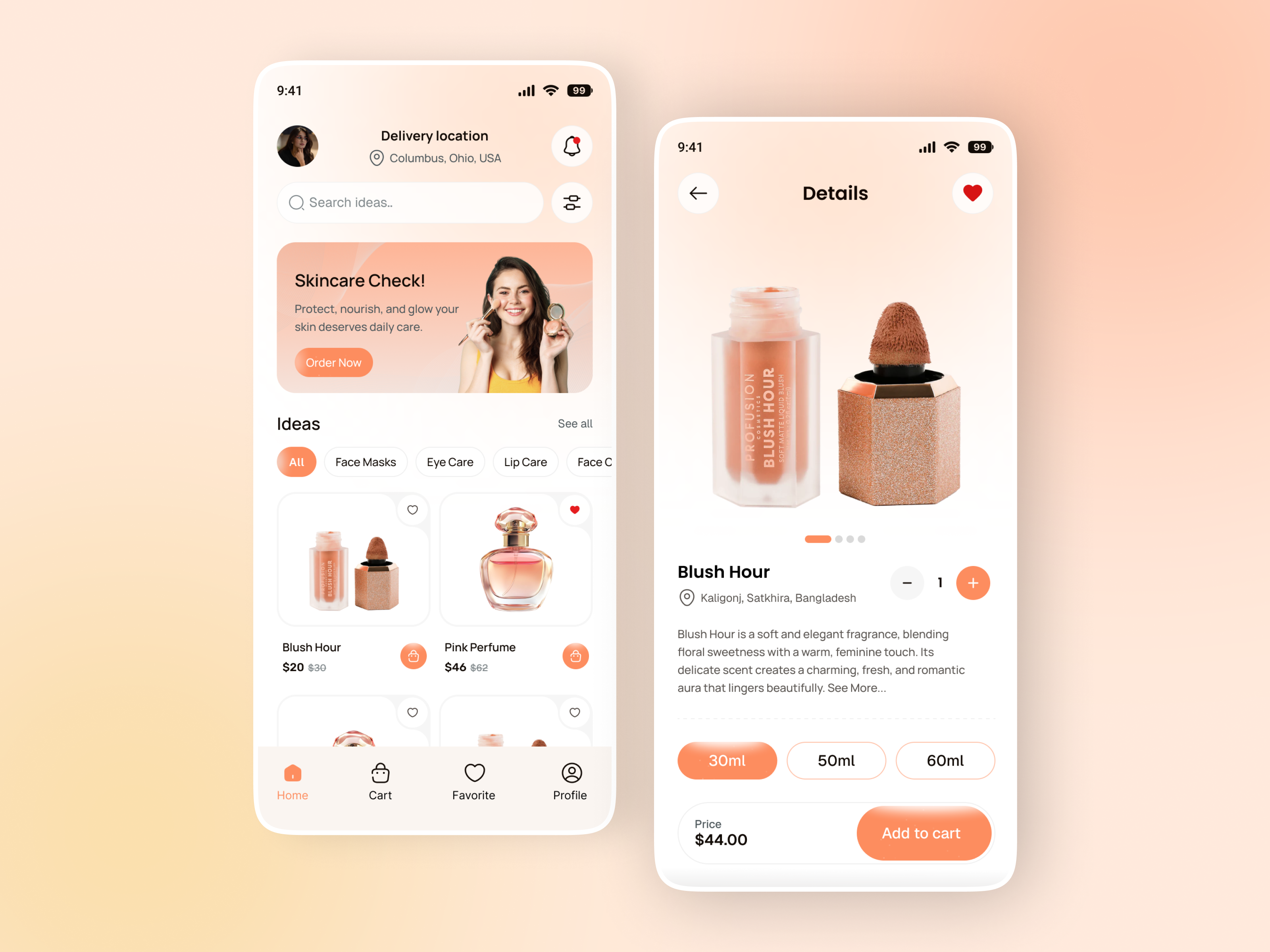Skincare Product Mobile App UI/UX ai assistant ai beauty ai skincare ai voice app design beauty app beauty store design veli dribbble ecommerce app mobile app modern ui product app shopping app skincare app skincare shop ui design ux design voice app voice assistant