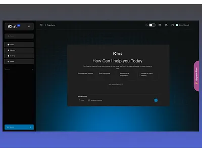 IChat- AI Bot ai chatbot ui uiux