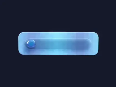 3D heart slider bar in Spline