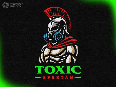 Toxic Spartan logo armored spartan logo branding gas mask soldier mark gas mask warrior branding gas mask warrior logo hazardous spartan symbol hazardous warrior branding logo muscle warrior logo post apocalyptic spartan spartan helmet logo spartan with gas mask toxic spartan branding toxic spartan logo toxic warrior emblem