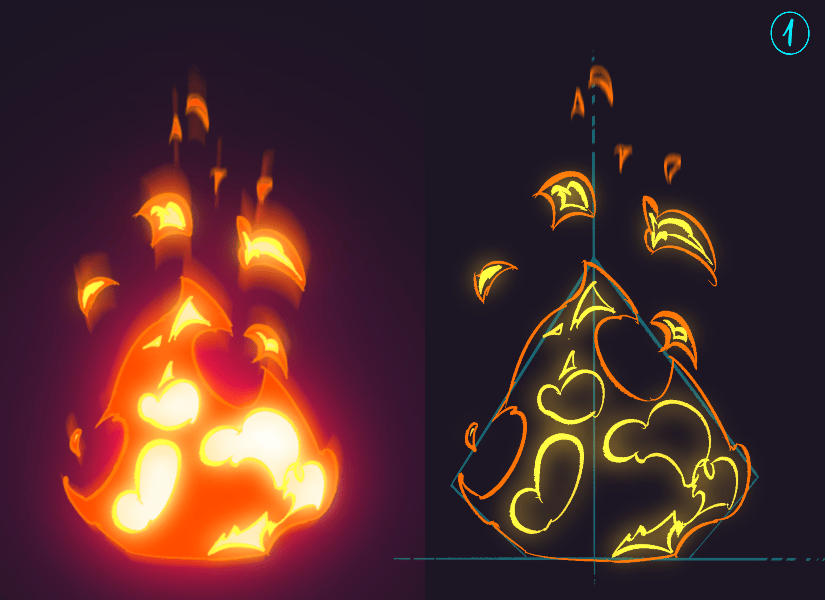 Fire I 🔥 2d 2d animation 2d fx 2d vfx animation cartoon cycle fbf fire flame frame by frame fx hand drawn loop motion motion design motion graphics vfx visual effects