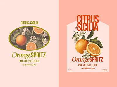 Citrus di Sicilia | Design by Ayelet art artwork branding design digital art digital illustration graphic design illustration logo ui