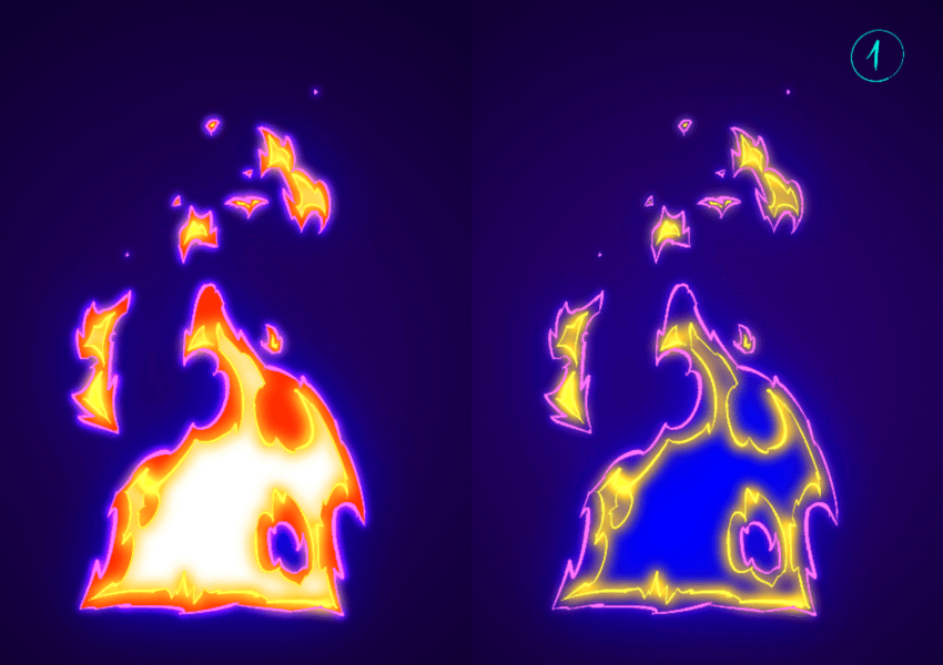 Fire II 🔥 2d 2d animation 2d fx 2d vfx animation cartoon cycle fbf fire flame frame by frame fx hand drawn loop motion motion design motion graphics vfx visual effects