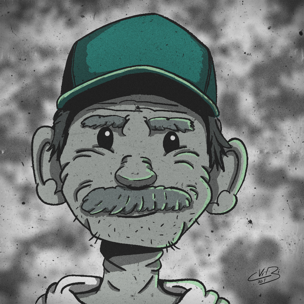 Vintage portrait N°1 adobe black and withe color drawing illustration illustrator old photo palette photoshop portrait vintage photo