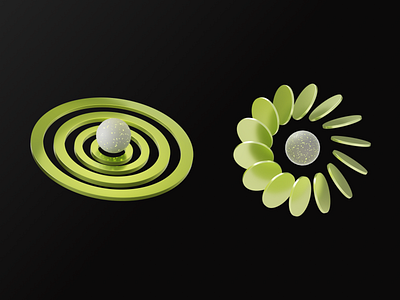 3D Shapes Experiment – Minimal, Bright 3d 3d art 3d artist 3d concept design 3d design 3d graphics 3d illustration 3d render 3d visual blender cg cg art cinema4d dark mode illustration illustration art material minimal modern