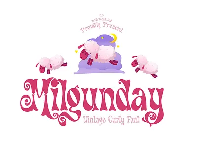 Milgunday Vintage Font beautiful typeface bold typeface branding typeface christmas typeface classic typeface coffee typeface curly typeface cute typeface elegant typeface fashion typeface groovy typeface logotype nostalgic typeface retro typeface romance typeface typography valentine typeface vintage typeface wedding typeface
