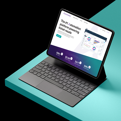 Automatiq Website - Event ticketing and booking solutions automatiq booking branding clean consignment counter creative agency design dynamic pricing event ticketing freelance landing page logo minimal modern saas service app tickets uiux