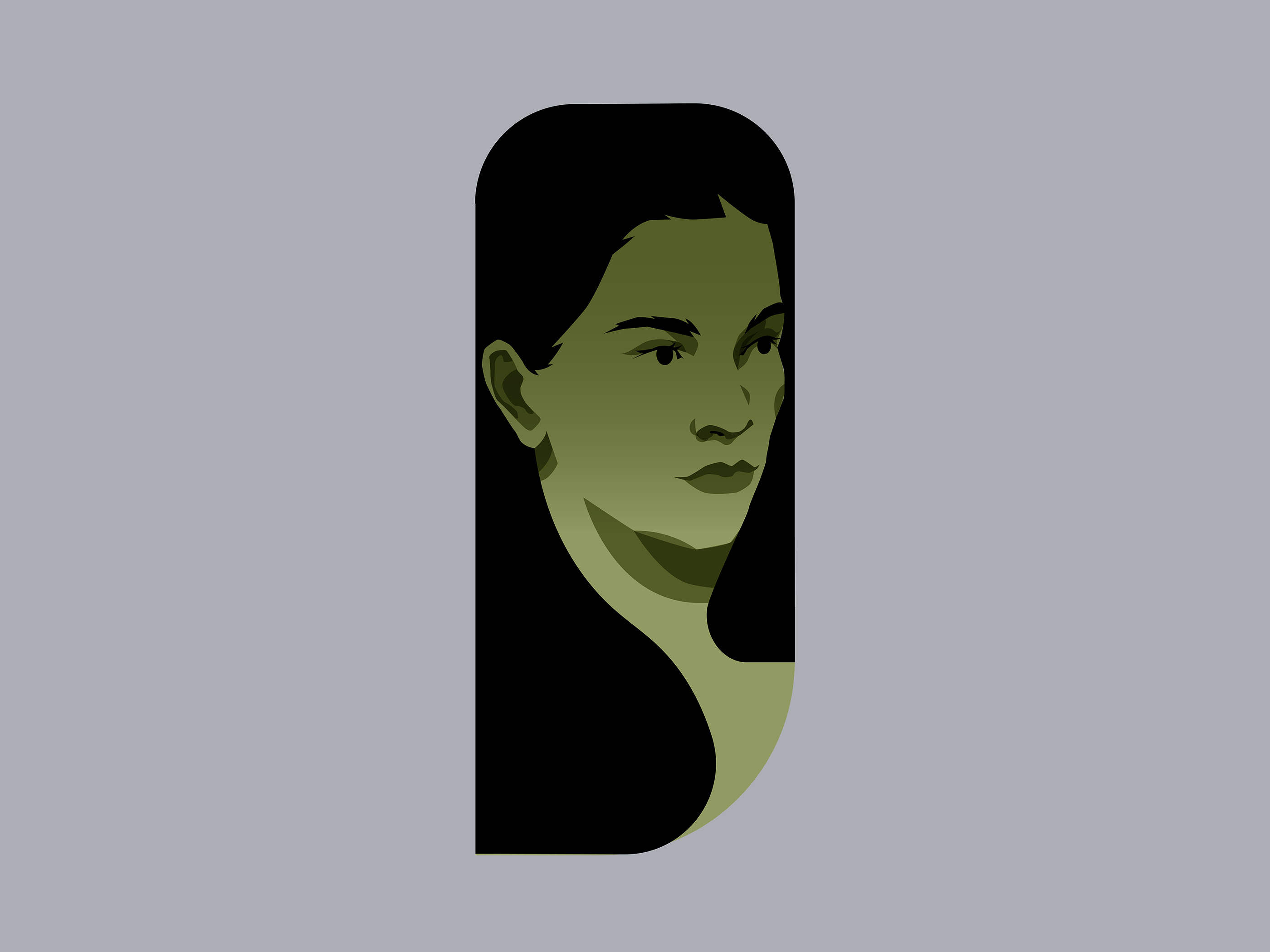 Form*6 abstract abstract portrait branding composition design editorial editorial illustration illustration laconic minimal portrait illustration woman illustration woman portrait