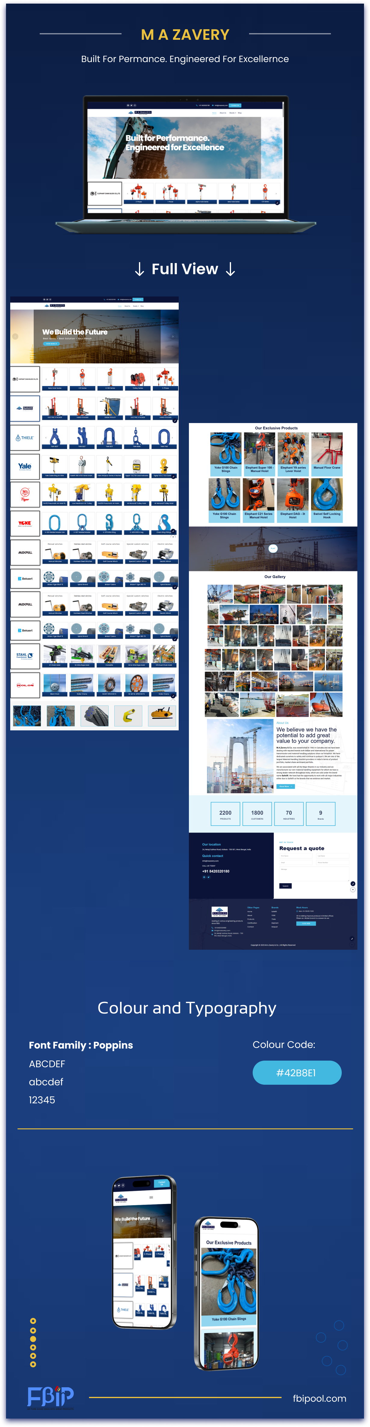 M A Zavery | Website design ui web website website design