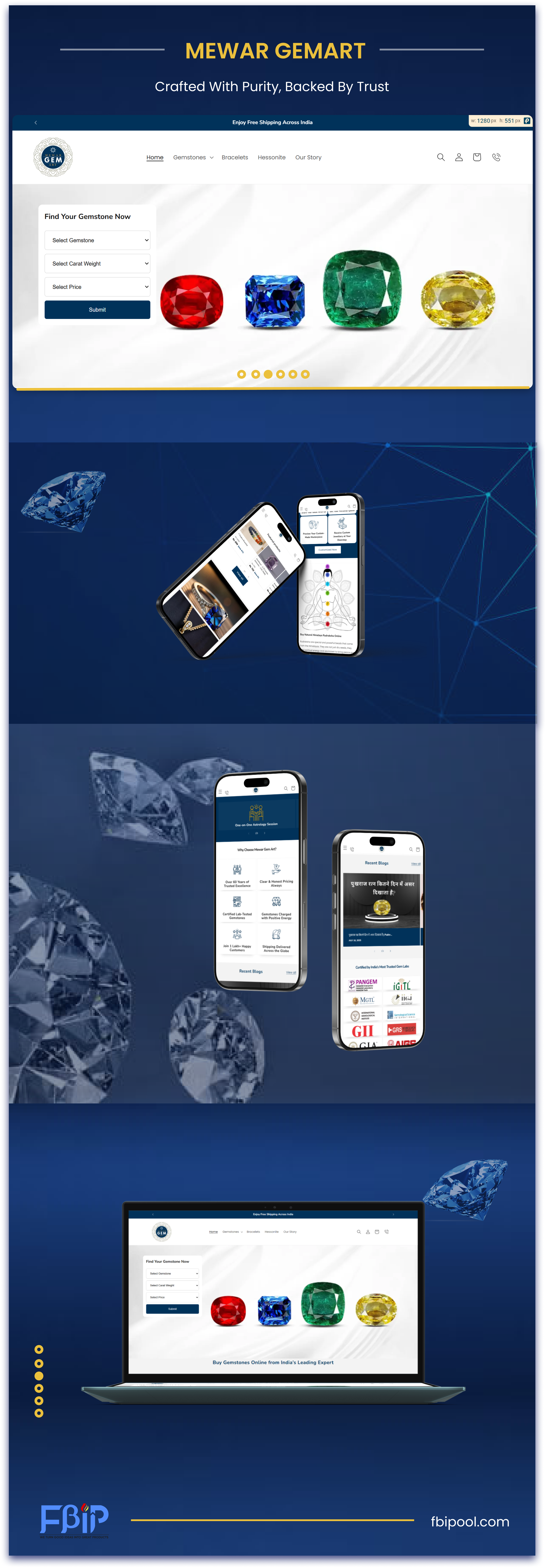 Example of Custom Website Design 