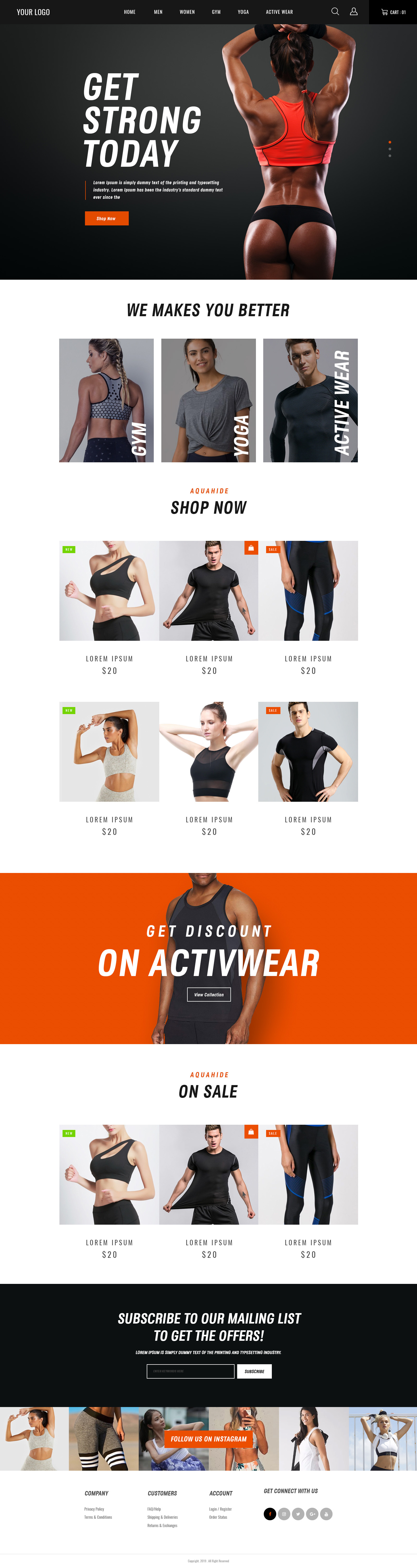 Fitness website hompage cocept figma fitness graphic design homepage ui website