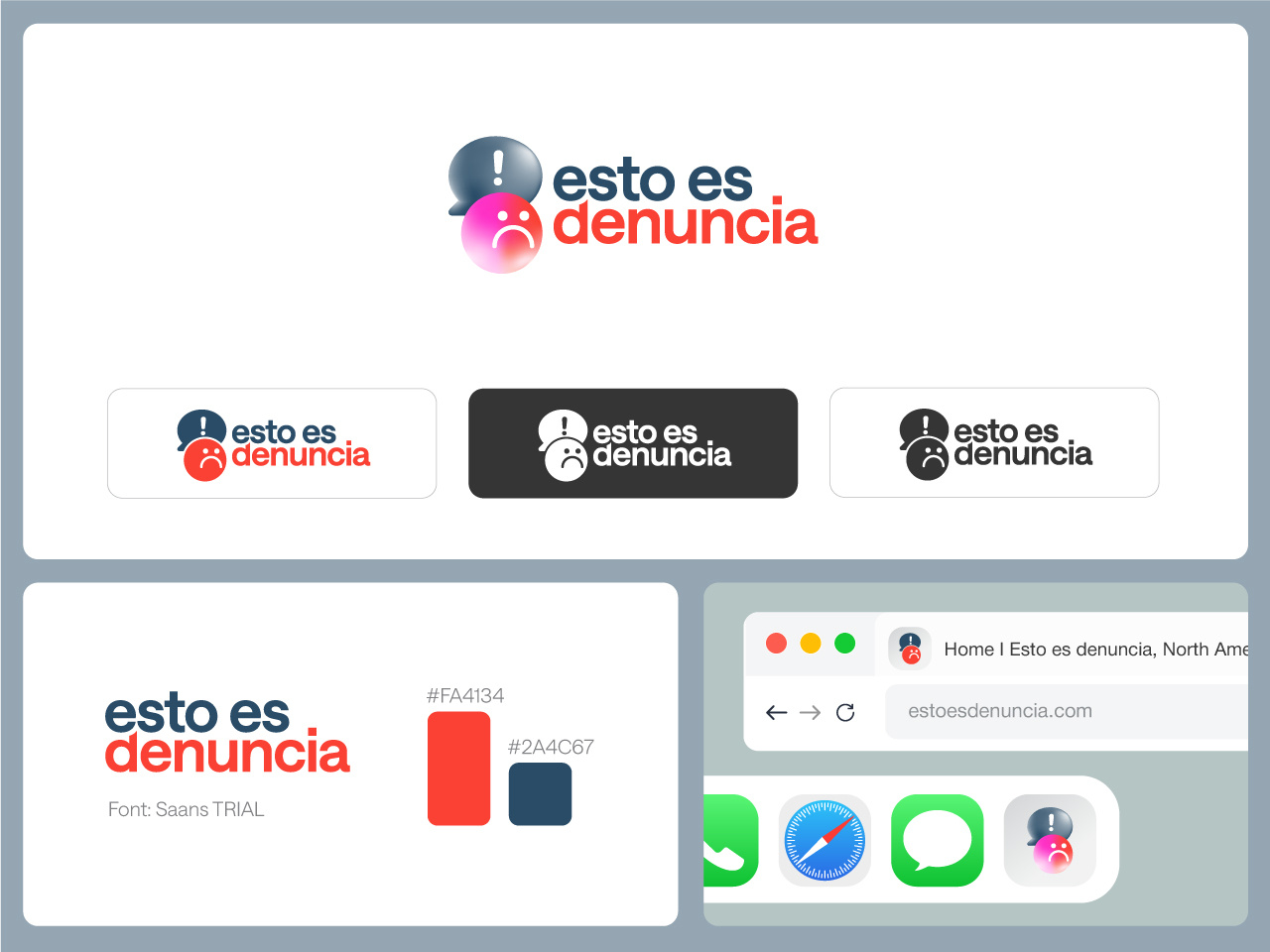 New Branding Drop — “Esto es denuncia” branddesign branding consumerprotection designshowcase designsystem graphic design logo logodesign productdesign uiuxdesign visualidentity
