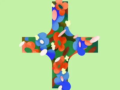 Hidden Garden 3d artwork design graphic design illustration