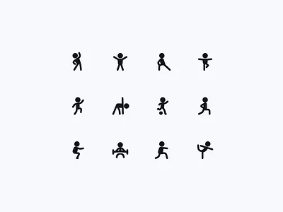 Let's do some sports together! exercise football icon pack icon set mingcute run sport