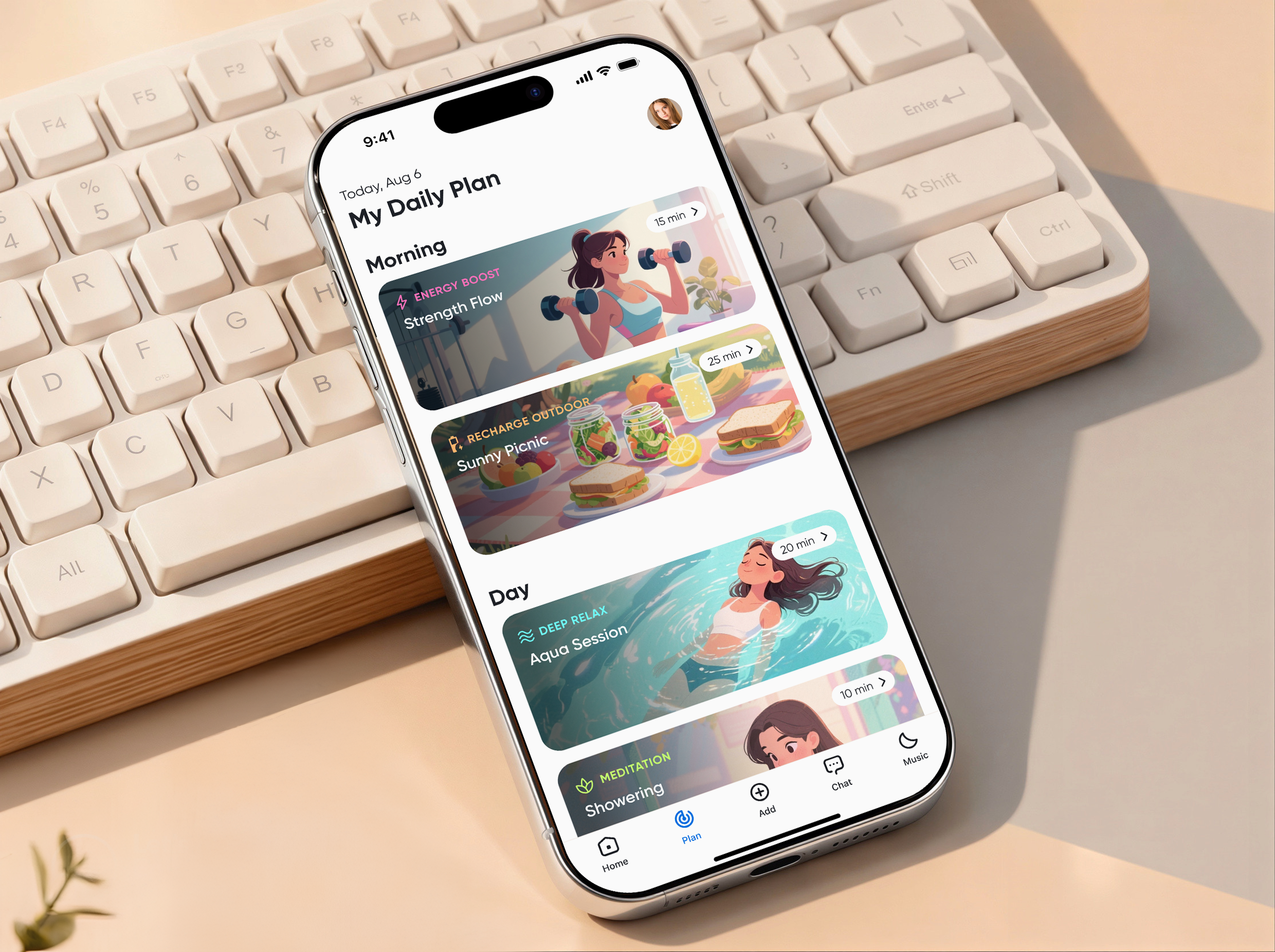 Real Human Photos in Health Apps - How Improve User Conversion conversion design strategy digital health growth design health health app healthtech design human centered design ltv growth mental health product design product metrics retention trust design ui uiux user engagement user interface ux design ux research