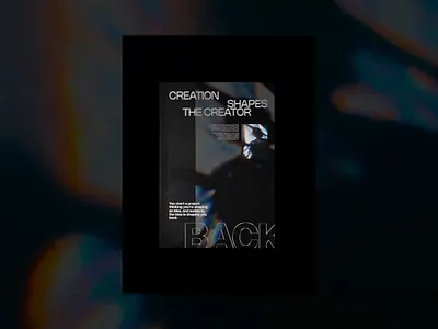 Visual exploration branding creative process design design inspiration digiral art digital art graphic design interaction interactive design layout poster reflection web webdesign website