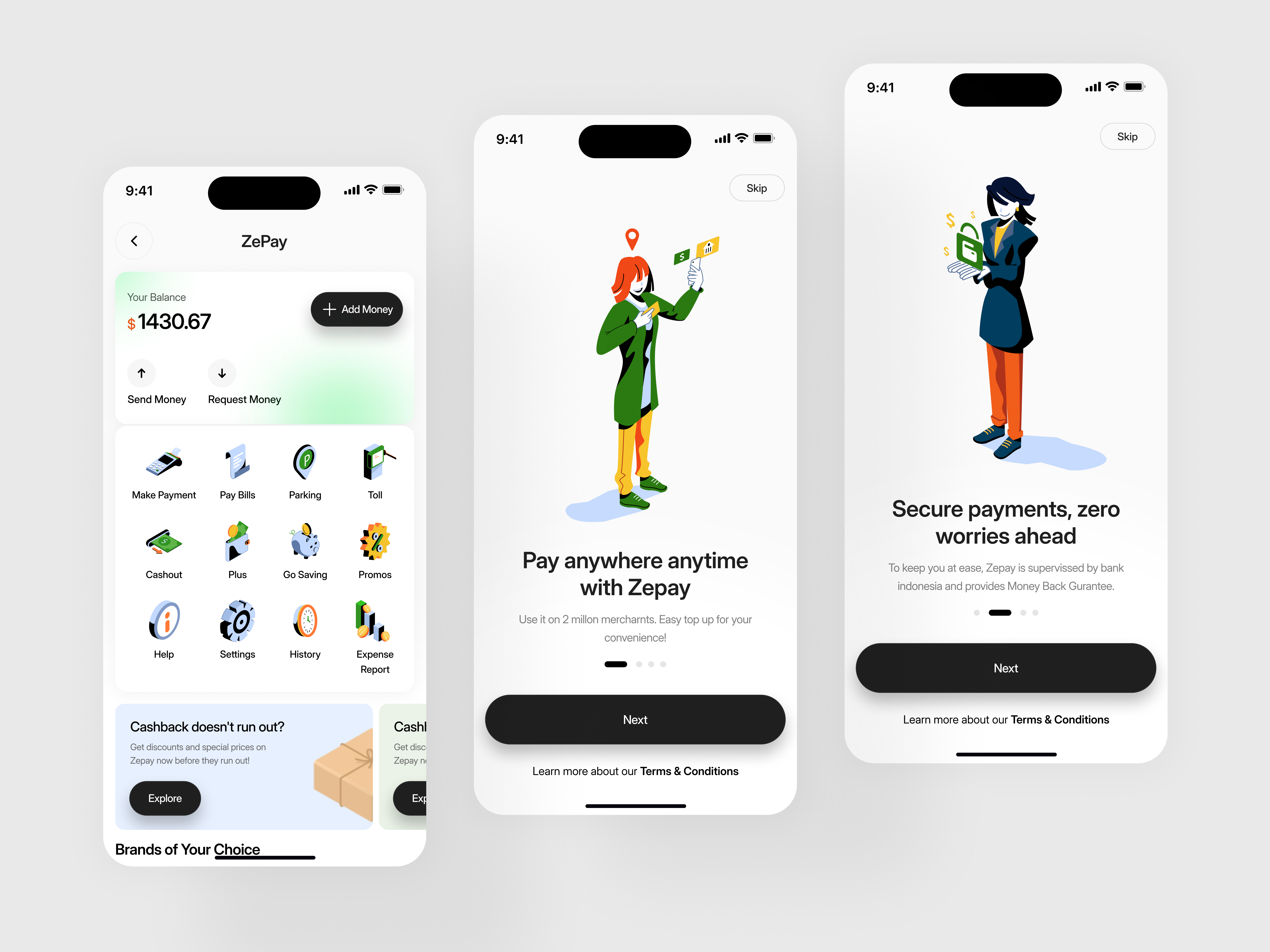 Zevoa- Digital Wallet Onboarding & Dashboard UI app drsign digital payment ui finance app dashboard ui finance app ux financial technology app design minimalist app design mobile mobile app mobile app dashboard ui mobile banking ux design mobile wallet ui inspiration modern fintech app templates modern fintech ui concept money transfer app design payment app onboarding design