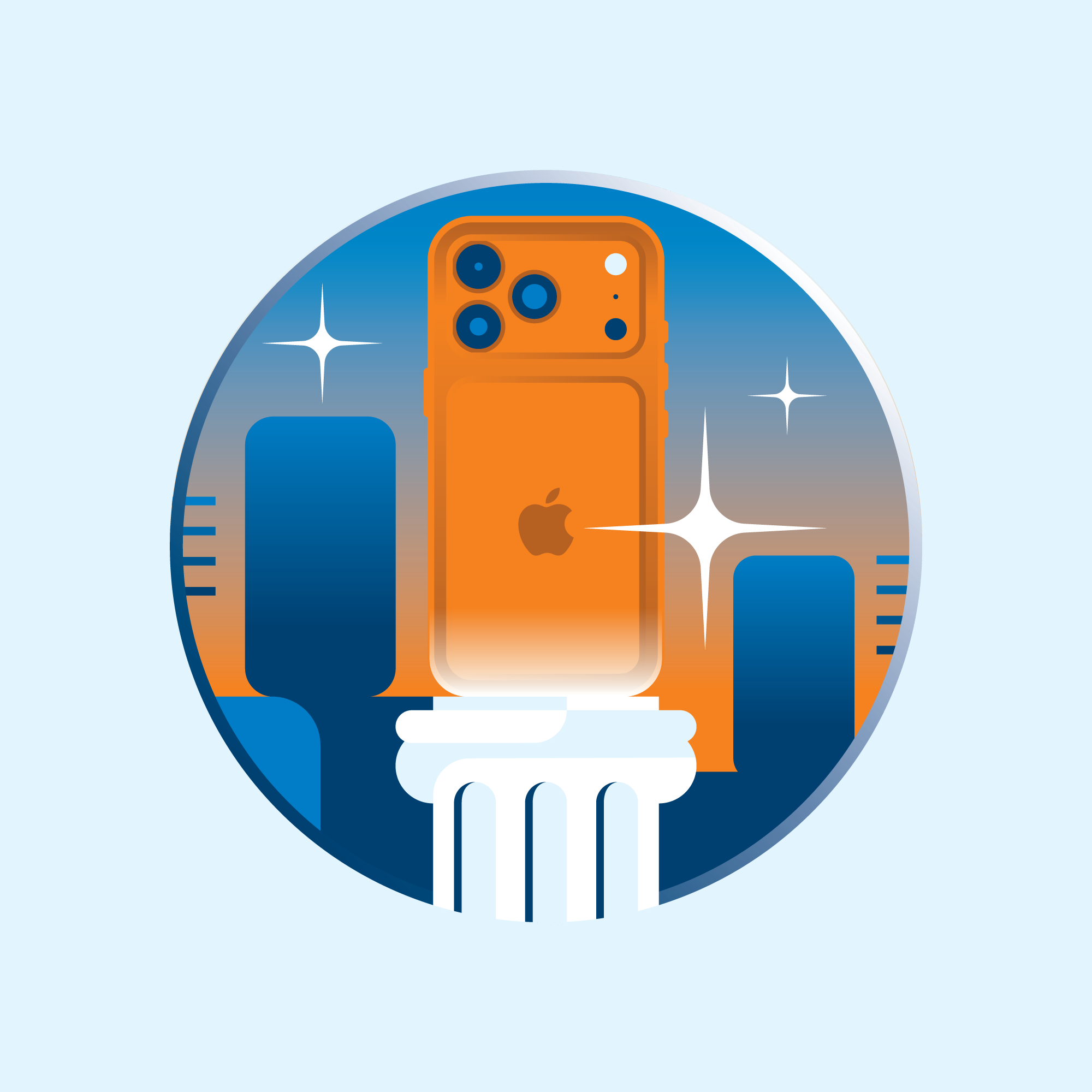 What are you paying for? (Which? Tech) illustration iphone model phone smarphone