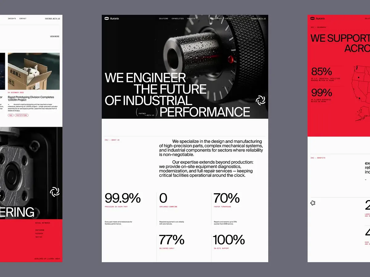 Browse thousands of Corporate Website Layout images for design ...