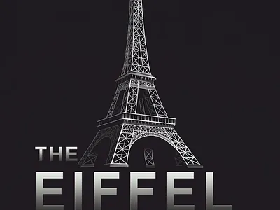 The Eiffel logo 3d branding graphic design logo