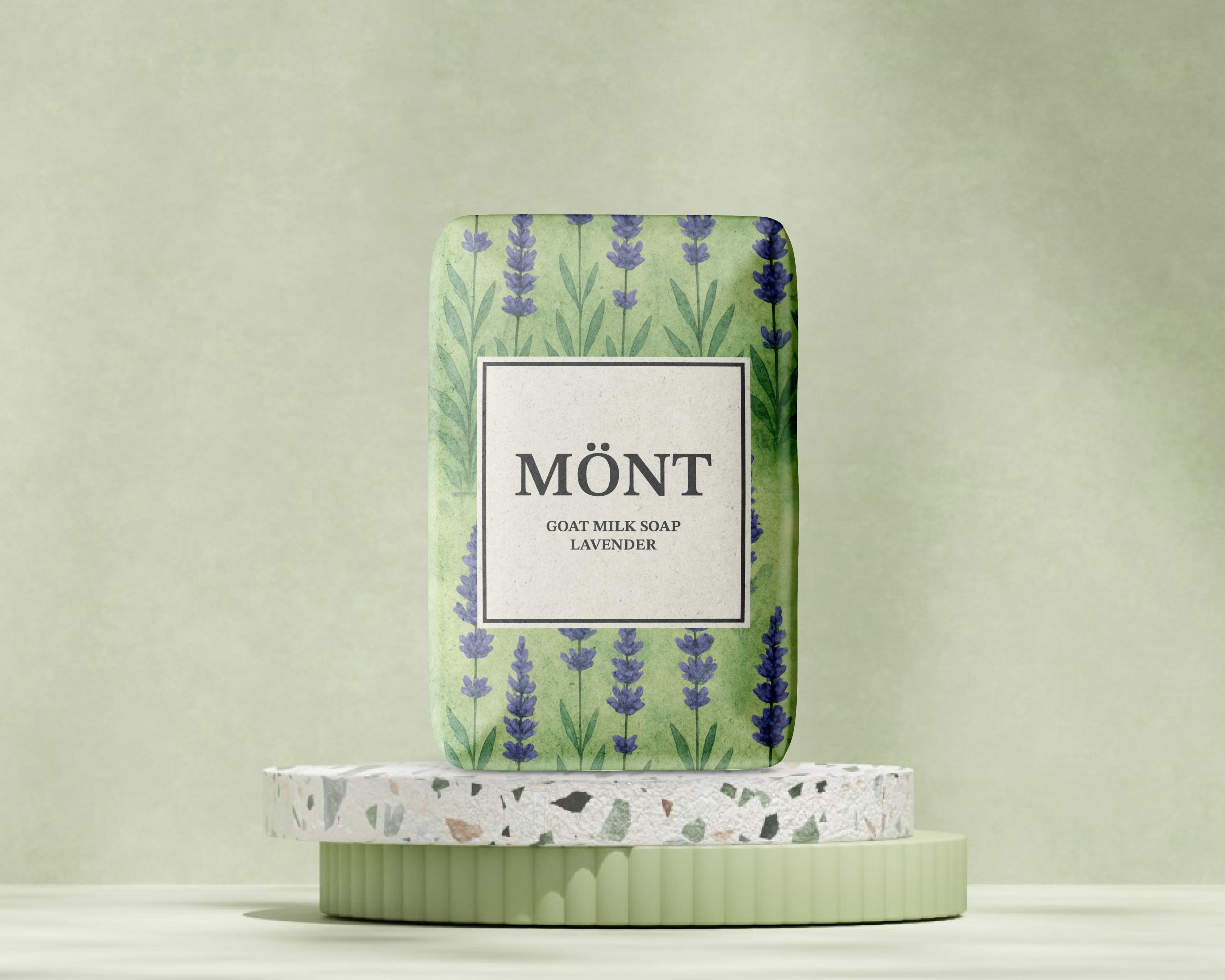 MÖNT - Goat Milk Soap Packaging Design branding graphic design packaging soap label