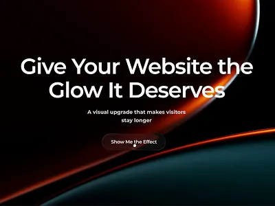 Liquid Glass Hero Section — Modern Visual Upgrade for Websites 3d animation branding button design glassmorphism graphic design liquid logo microinteraction motion graphics motiondesign ui ux