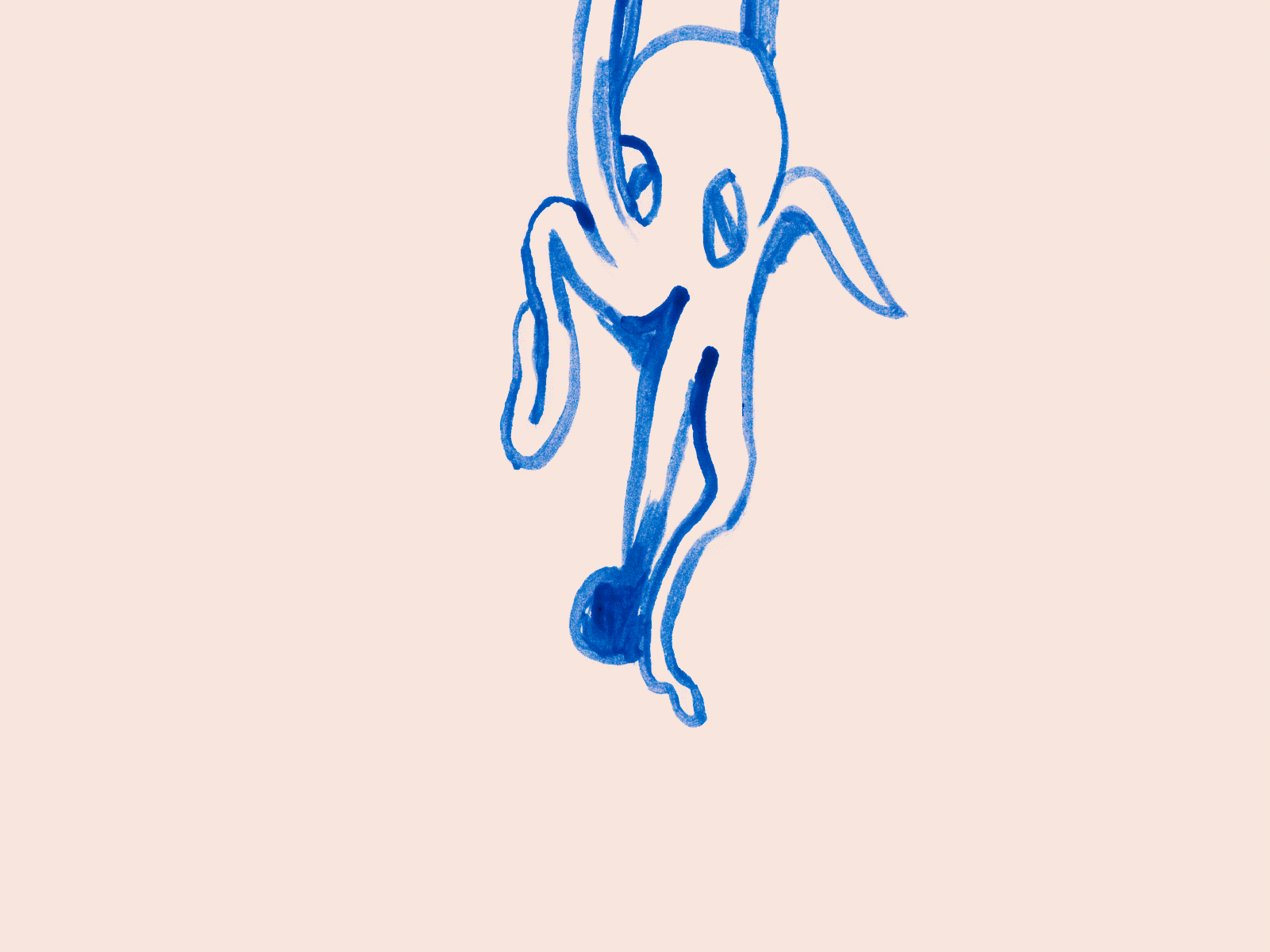 Octopus Teacher animation character creature frame by frame frame to frame gif handpainted illustration loop octopus sea