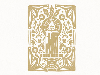 Advent Woodcut advent advent candle bible candle candles christmas florals flowers hand drawn holly ipad sketch jesus woodcut
