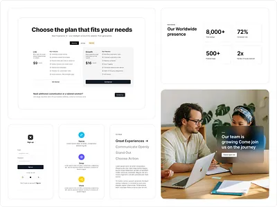 Components - xperience ui design design system product ui ux web