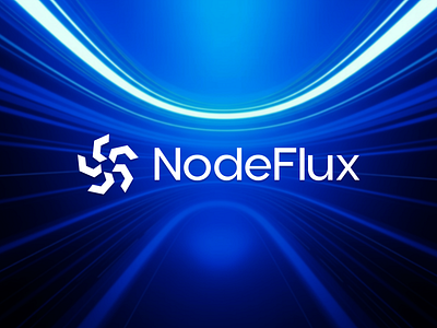 NodeFlux | Minimal Tech Logo brand identity branding geometric logo grid logo it logo lettermark logo logo design logo mark security logo software logo startup logo tech logo technology logo