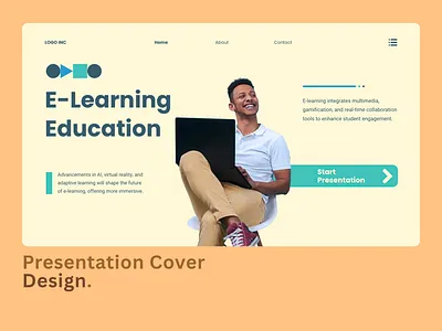 Presentation Cover Design branding design graphic design illustration post design presentation typography ui