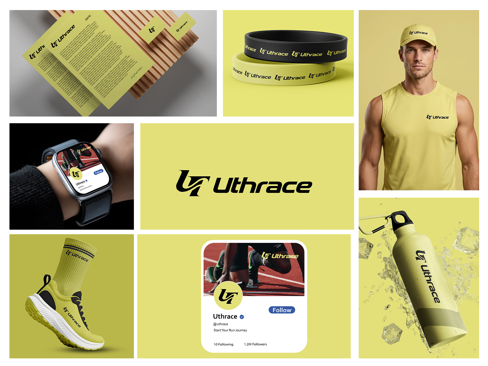 Uthrace – Brand Identity for a Modern Sports Brand brand identity branding branding expert business branding corporate branding creative logo designer custom logo design emblem design logo design logo designer bangladesh minimalist logo modern logo monogram logo designer premium brand identity professional logo design sports brand design sports logo design typography logo unique logo concepts visual identity design