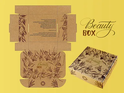 Beauty Box / дизайн упаковки branding design logo typography vector