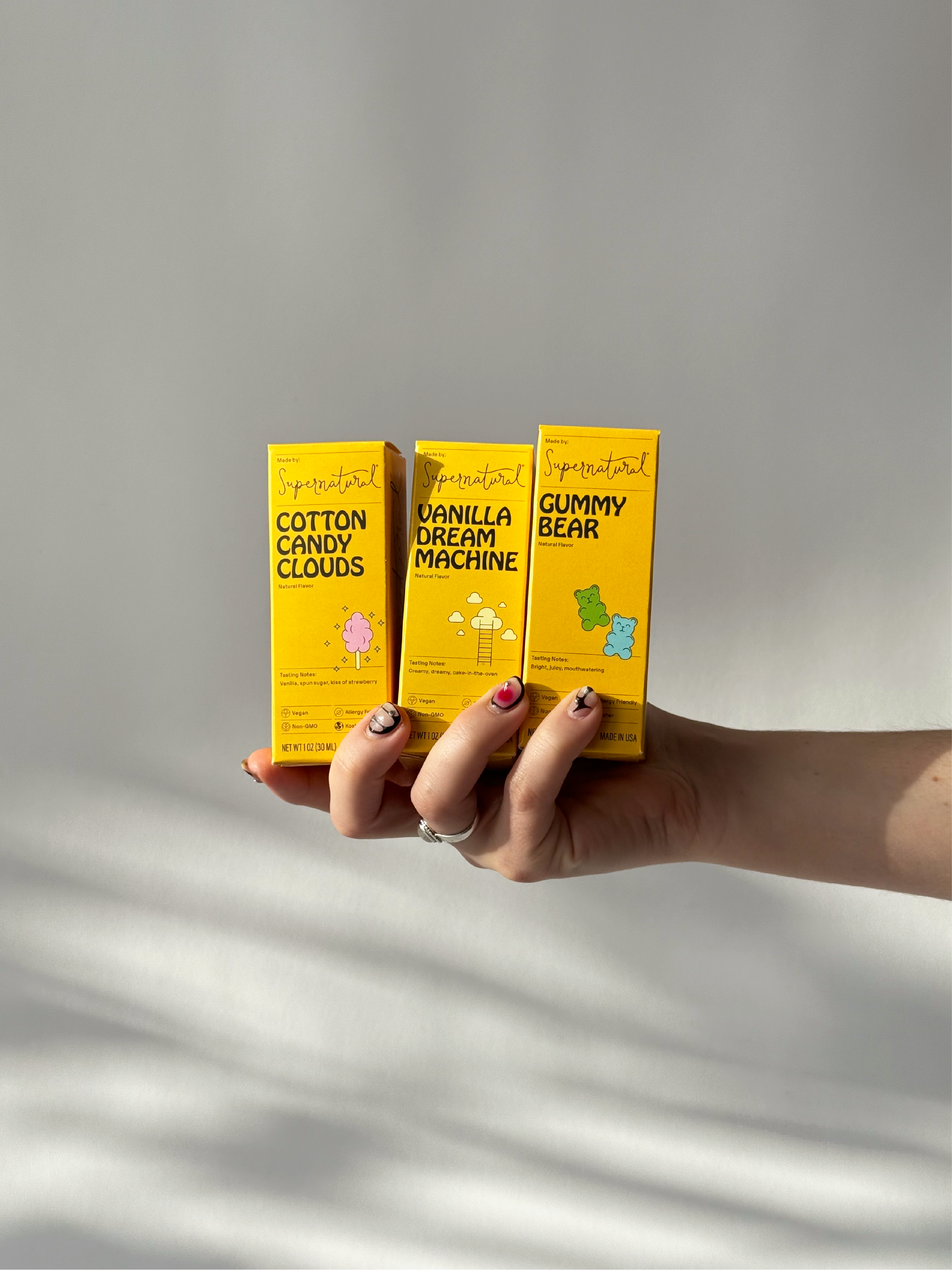 Supernatural Flavors Packaging Design graphic design package design packaging