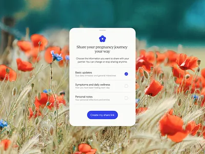 UX/UI design for Amara, a pregnancy tracking app app phone tracking ui uidesign ux uxdesign uxui uxuidesign