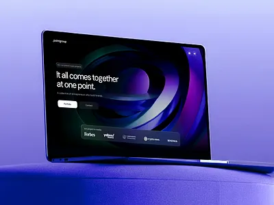 Crypto Website Concept | Web Design 3d animation agency website crypto crypto website darkmode home page landing page web design web3 web3 design web3 landing page