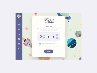 Little Orbit – Brand & UX/UI Design for E-Learning Kids branding e learning ui uidesign ux uxdesign uxui uxuidesign