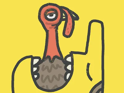 Turkey Stuffing advertising illustration cartoon cartoon illustration illustration spot illustration thanksgiving art thanksgiving illustration turkey