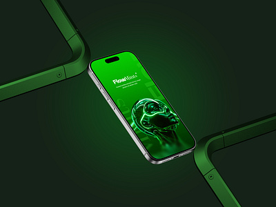 FlowMints Branding And UI Design 2026 3d 3d illustration app design application design brand identity branding design trend flat futuristic green logo logo design minimal tech technology trending ui uiux web design