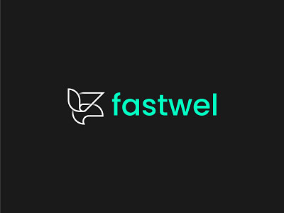 F + Bird + Leaf Monogram | Modern Minimalist Wellness Logo bird logo bird monogram brandidentity branding creative logo f logo f monogram health brand health logo leaf logo lifestyle brand logo logodesign logotype mark minimalist modern logo symbol wellness brand wellness logo