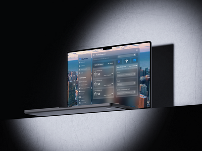 SkyTrade Dashboard — Glassmorphism FinTech UI analytics dashboard clean ui crypto dashboard dashboard ui figma financial app fintech glassmorphism marketplace design modern dashboard neumorphism product design trading app ui design uiux ux design web app design
