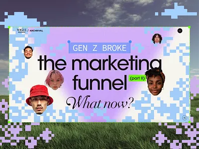 Vogue Business | Archrival: Gen Z Report animation blog creative design data visualisation editorial gen z hero hover magazine marketing mouse interaction report shader storytelling typography ui vogue website