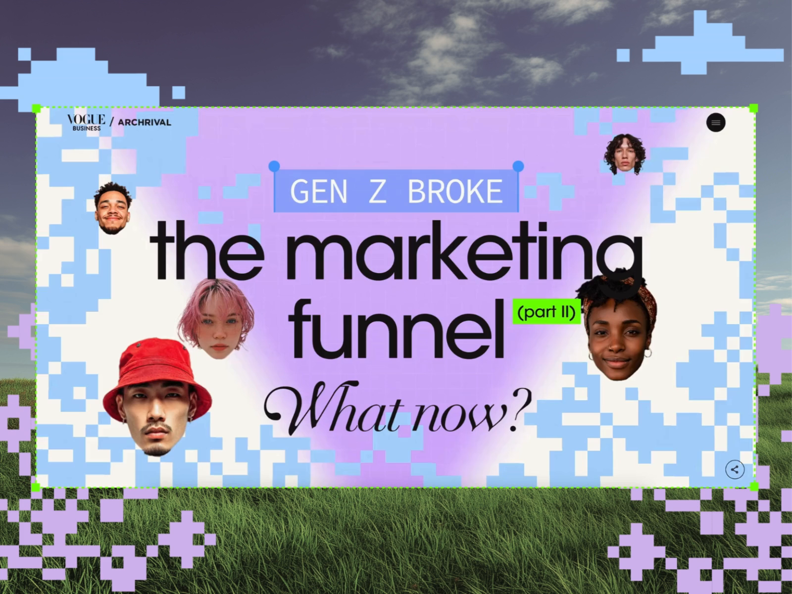 Example of Vogue Business | Archrival: Gen Z Report